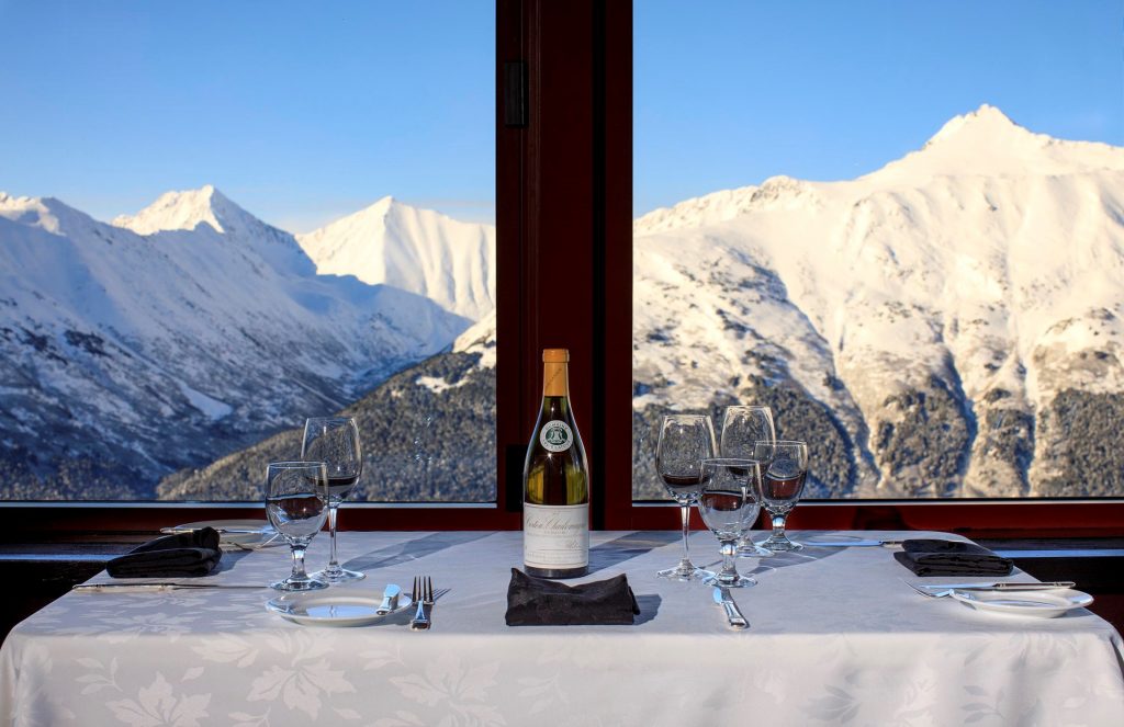 Seven Glaciers is Alyeska Resort